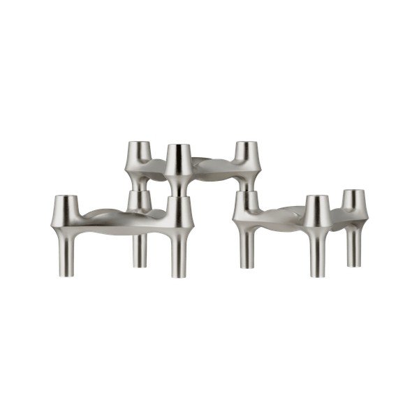 Sfeșnice 3 buc. din metal BMF – STOFF Nagel