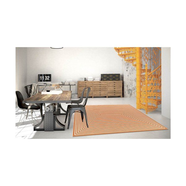 Covor adecvat pentru exterior Floorita Braid, 160 x 230 cm, portocaliu-image-4