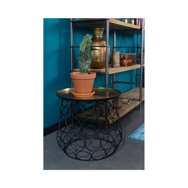Măsuță auxiliară din metal Dutchbone Moulin, ⌀ 54 cm-image-4