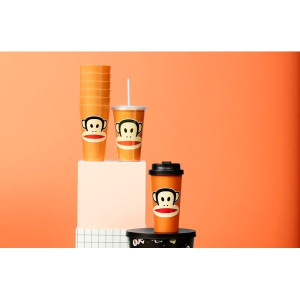 Pahar călătorie Paul Frank, portocaliu -image-2