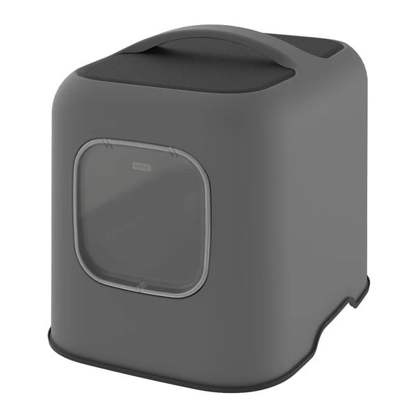 Set de litieră cu lopățică gri antracit Biala – Rotho-image-1