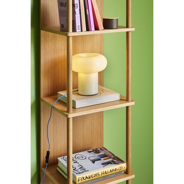 Veioză verde-deschis din sticlă (înălțime 22 cm) Hues – Hübsch-image-4