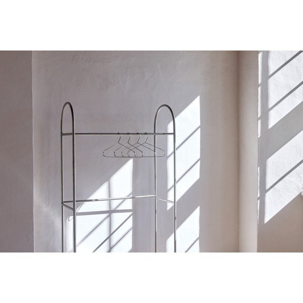 Suport pentru haine argintiu mat din metal 92x186x39 cm Arch – Mette Ditmer Denmark-image-2