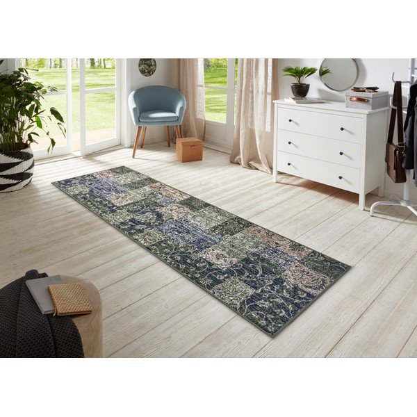 Covor verde 250x80 cm Kirie - Hanse Home-image-1