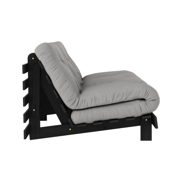 Canapea gri extensibilă 160 cm Roots Black Night – Karup Design-image-4