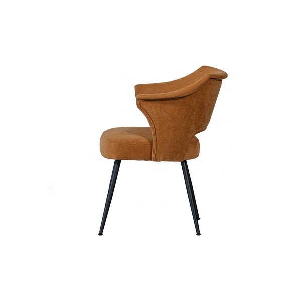 Scaune de dining galben-ocru din catifea 2 buc Sits – Basiclabel -image-4