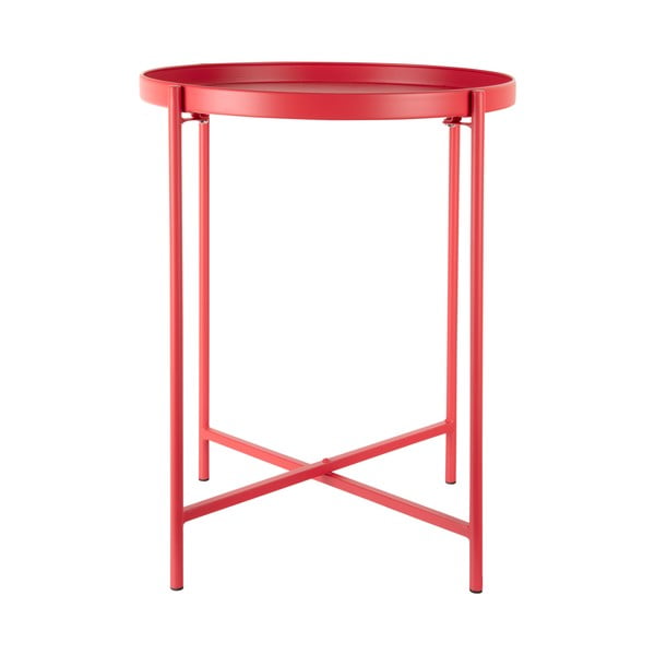 Măsuță auxiliară rotundă din metal ø 40 cm Meseta  – Leitmotiv-image-2