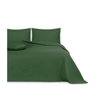 Cuvertură pentru pat AmeliaHome Meadore, 200 x 220 cm, verde