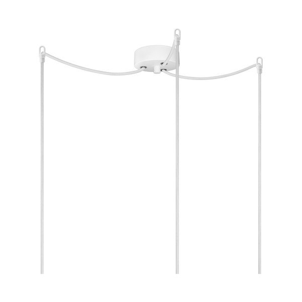 Lustră cu trei brațe Sotto Luce Ume Elementary Matte, ⌀ 14 cm, alb-image-3
