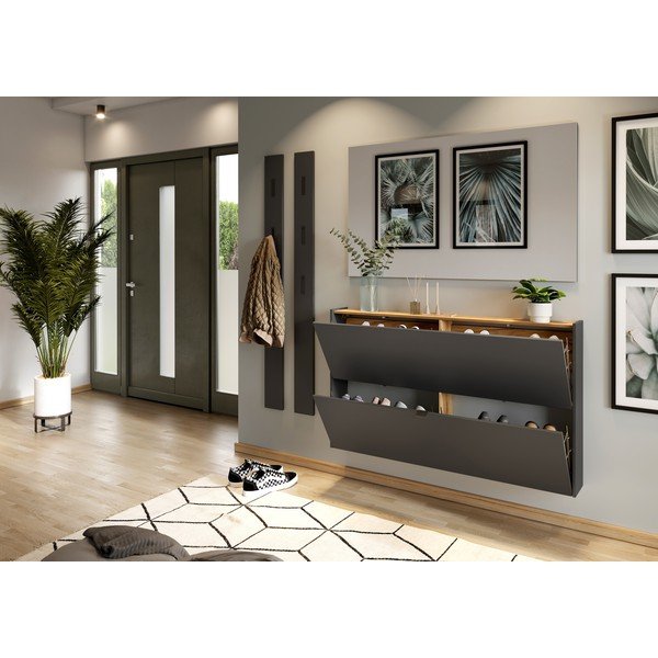 Pantofar gri antracit cu deschidere înclinată Ameca – Germania-image-4