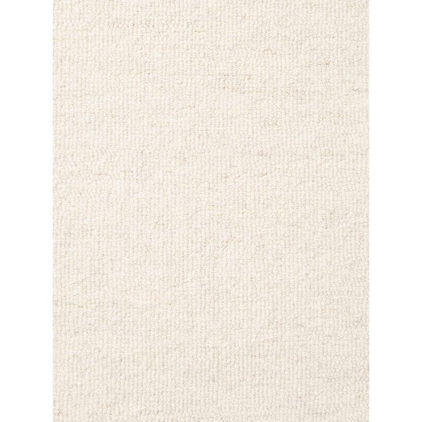 Covor crem țesut manual rotund din lână ø 160 cm Puristic Knots – Elle Decoration-image-4