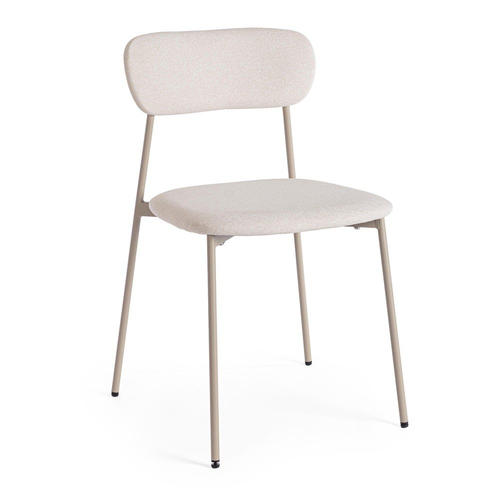 Scaun de dining taupe tapițat Inka – Yes Everyday