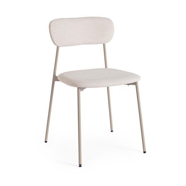 Scaun de dining taupe tapițat Inka – Yes Everyday