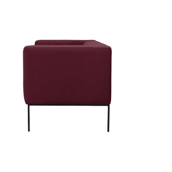 Canapea cu două locuri Windsor & Co Sofas Neptune, roşu bordeaux-image-2