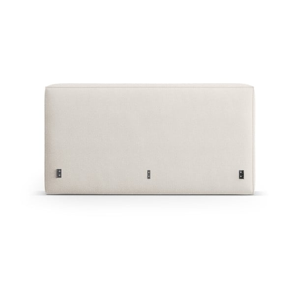 Tăblie de pat crem tapițată 249x100 cm Olivia – Micadoni -image-4