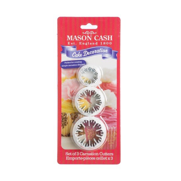 Set 3 forme Mason Cash Cutters, garoafă-image-1