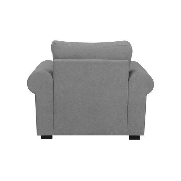 Fotoliu Windsor & Co Sofas Antoine, gri deschis-image-3