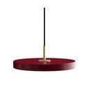 Lustră roșie LED cu abajur din metal ø 31 cm Asteria Mini – UMAGE
