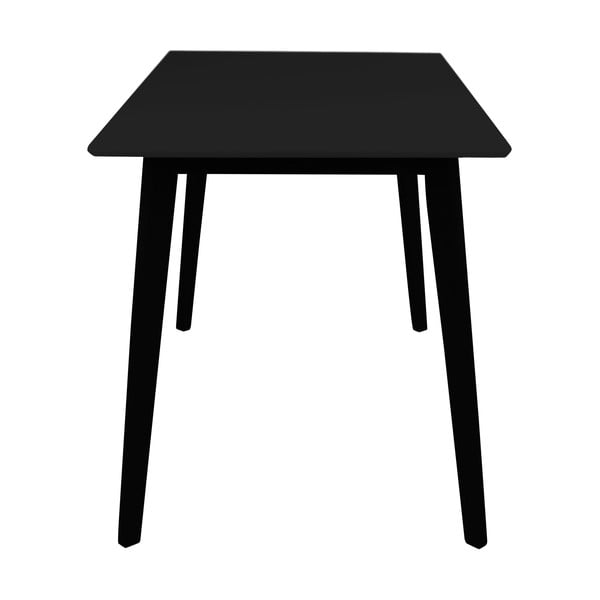 Masă de dining cu blat negru 70x120 cm Vojens – Bonami Essentials-image-3