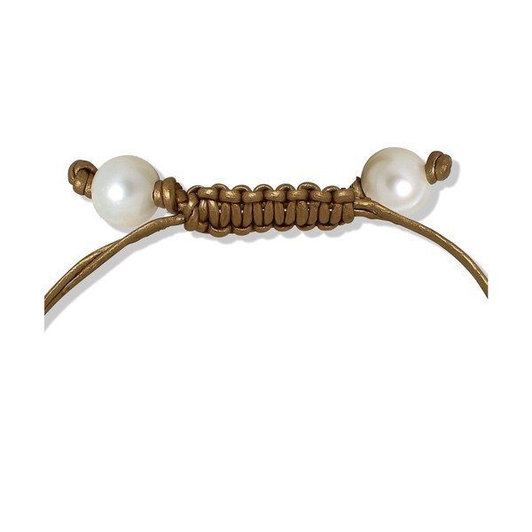 Brățară maro cu perle Mara de Vida-image-1