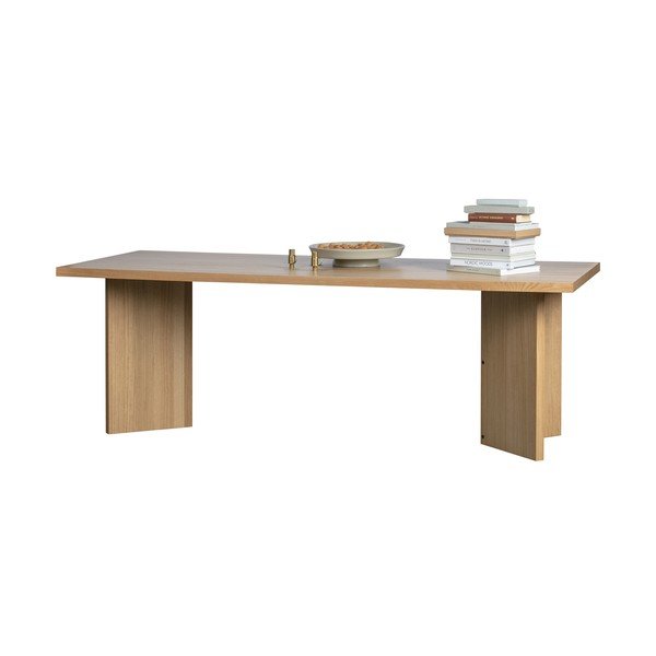 Masă de dining din furnir de stejar vtwonen Angle-image-4