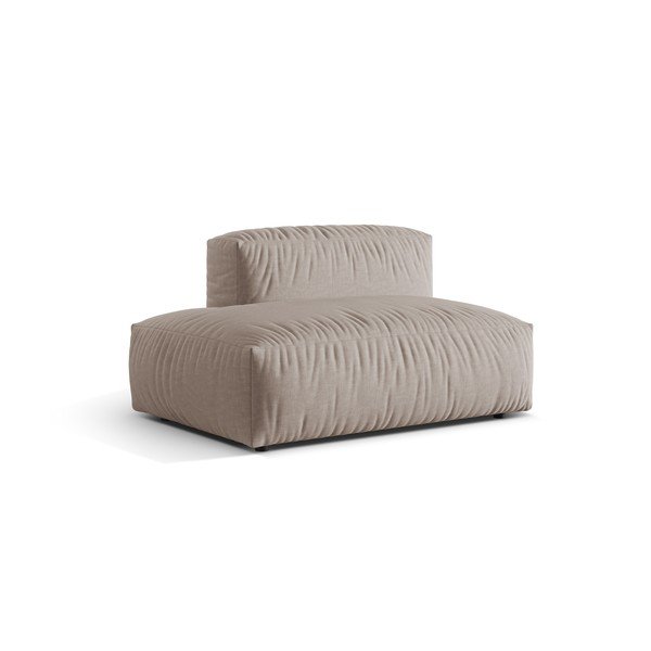 Modul pentru canapea modulară bej (cu colț pe partea stângă ) Martina – Micadoni Home-image-1