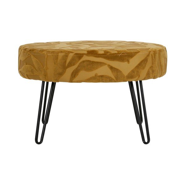 Taburet cu tapițerie din catifea Solor – Sema-image-1