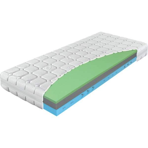 Saltea fermă/mediu-fermă reversibilă din spumă 160x200 cm Dynamic – Materasso-image-1