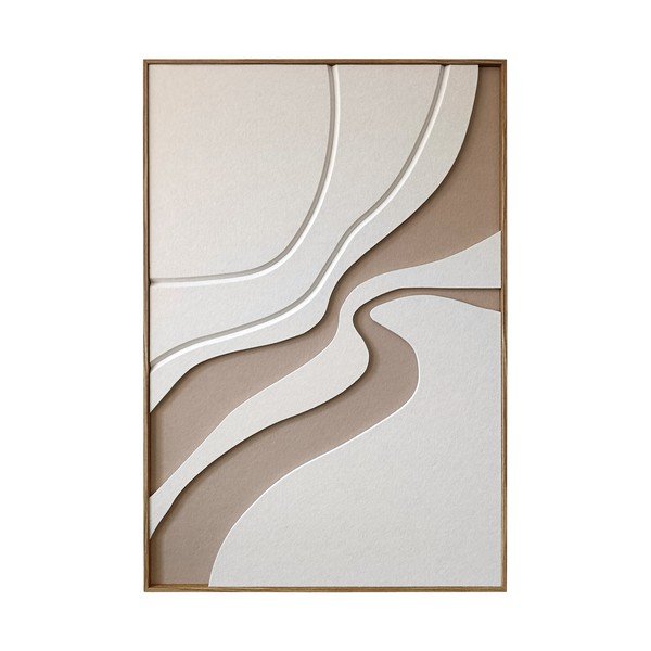 Tablou cu ramă/acustic imprimat 62x92 cm Static – Styler