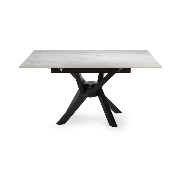 Masă de dining extensibilă cu blat din piatră cu blat suplimentar 90x150 cm Arlene – Marckeric-image-4