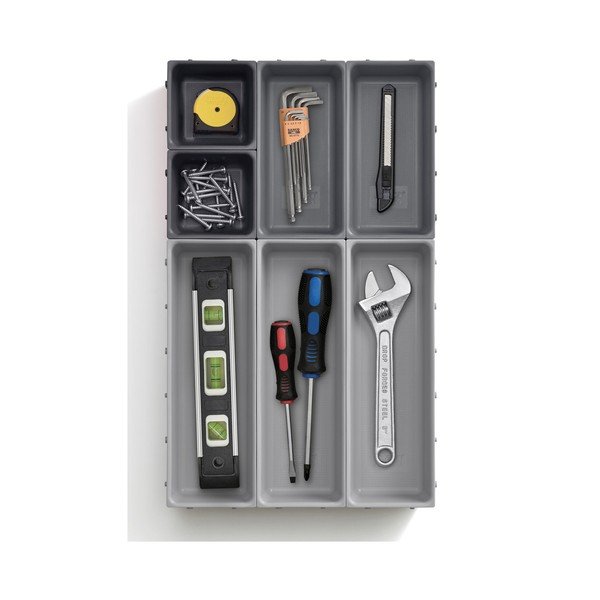 Organizator pentru sertare din plastic Blox – Joseph Joseph