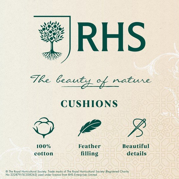Pernă decorativă din catifea 50x50 cm Garden Walk – RHS-image-3
