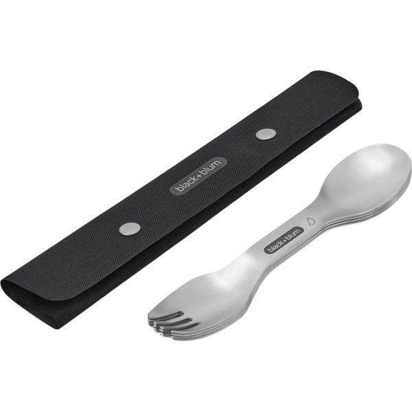 Set de furculițe argintiu din oțel inoxidabil 4 buc. Spork – Black + Blum-image-2