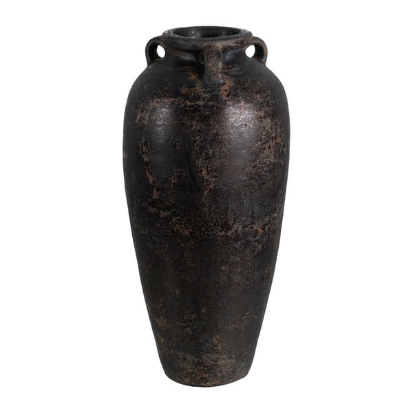 Vază maro închis din teracotă înaltă (înălțime 60 cm) Artem – Ixia