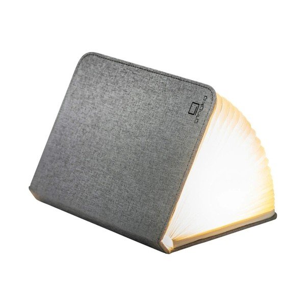 Decorațiune luminoasă gri cu USB Booklight – Gingko