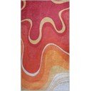 Covor roșu-portocaliu lavabil 60x100 cm Colors of Joy – Vitaus
