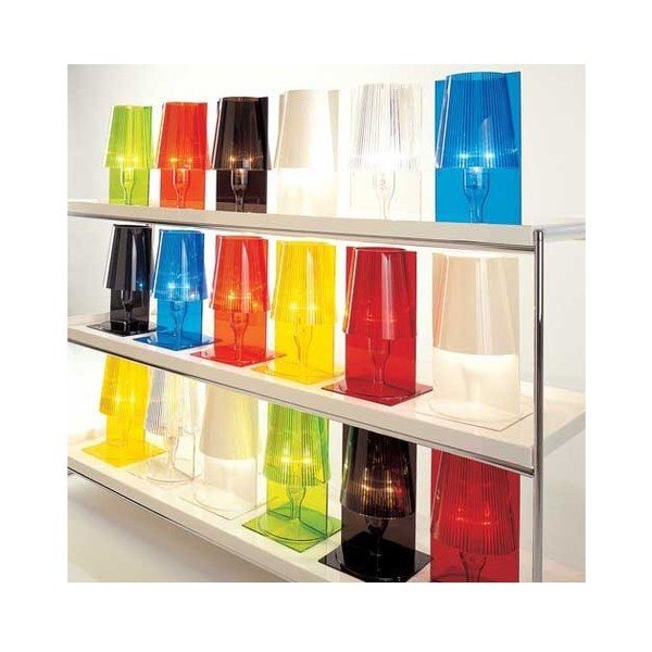 Veioză de masă Kartell Take, albastru-image-1