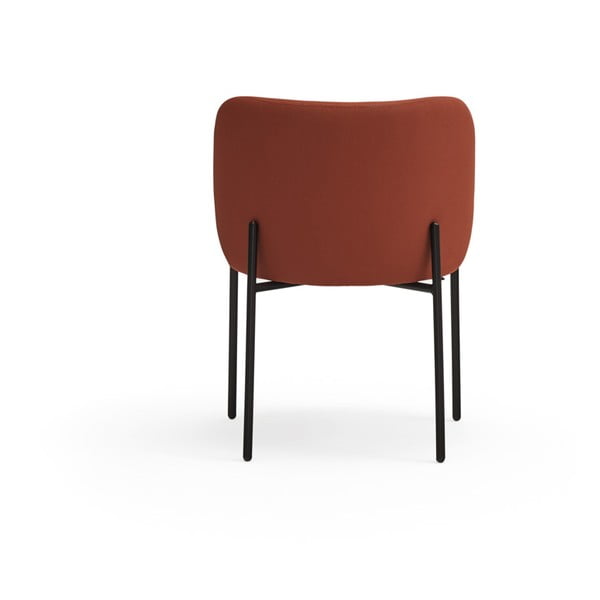 Set de scaune de sufragerie roșu 2 buc. tapițat Mogi – Teulat-image-4