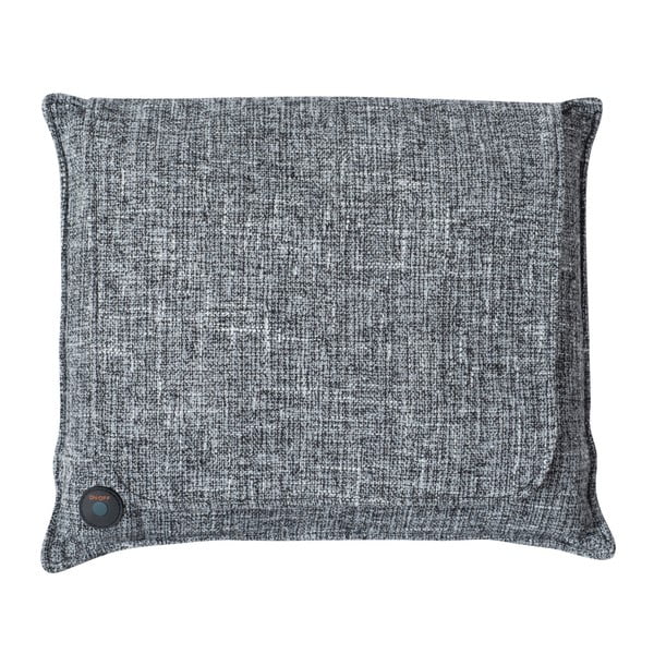 Pernă Le Studio Tweed Relaxo Cushion, 36 x 31,5 cm, gri