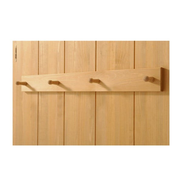 Șifonier în culoare naturală din lemn de pin cu oglindă 120x170 cm Bertram – Støraa-image-4