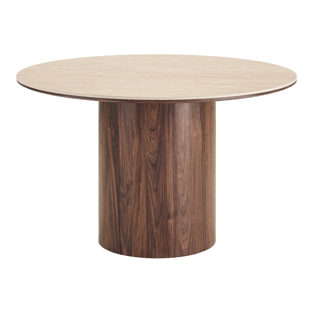 Masă de dining rotundă cu blat ceramic ø 120 cm Delphi – House Nordic