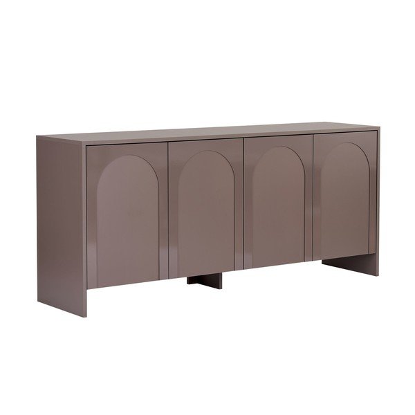 Comodă taupe 180x80x45 cm Arlen  – Kalune Design