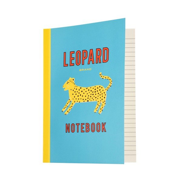 Caiet 60 de pagini format A5 Leopard - Rex London-image-1