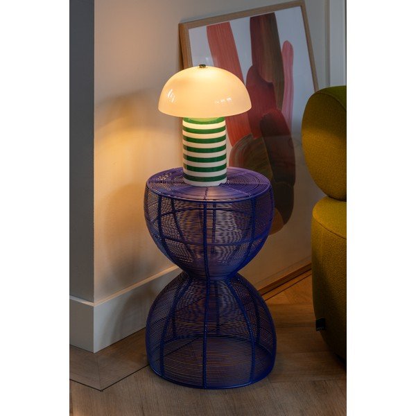 Măsuță auxiliară rotundă din metal ø 30 cm Cuerda Doble – Leitmotiv-image-4