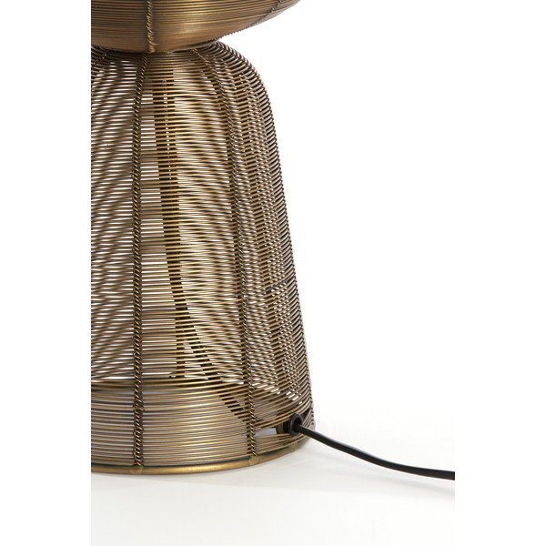 Veioză bronz din metal (înălțime 42 cm) Aboso – Light & Living-image-3