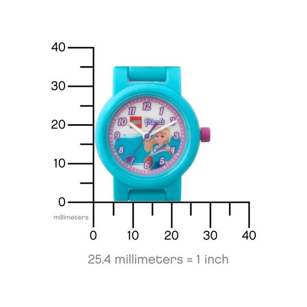 Ceas de mână LEGO® Friends Stephanie, albastru-image-4