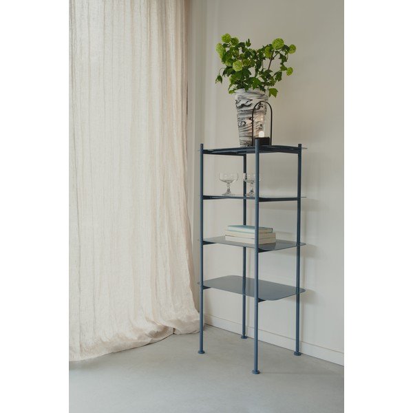 Etajeră albastru-deschis din metal 50x62 cm River – Zuiver-image-3