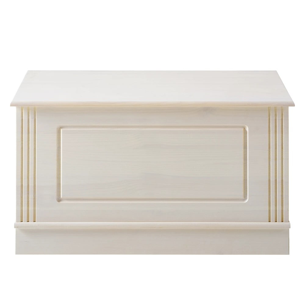 Cufăr alb din lemn de pin 80x45 cm Anita – Støraa
