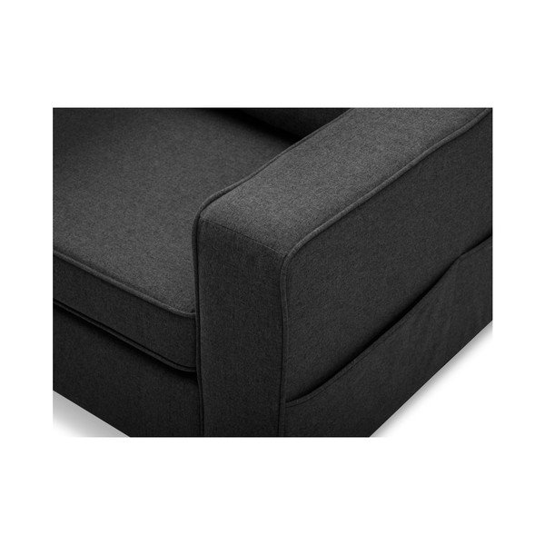 Fotoliu Mazzini Sofas Narcisse, gri antracit-image-3