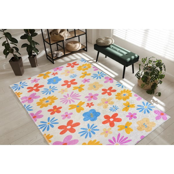 Covor pentru copii lavabil 160x230 cm Joyfull Garden – Vitaus-image-1